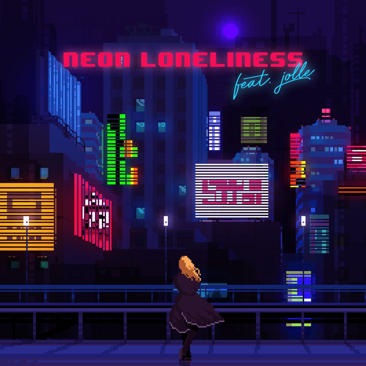 Our single NEON LONELINESS will hit streaming services on March 18! Thanks a million to @MoneerPIX for his wonderful artwork! ❤️🎹
