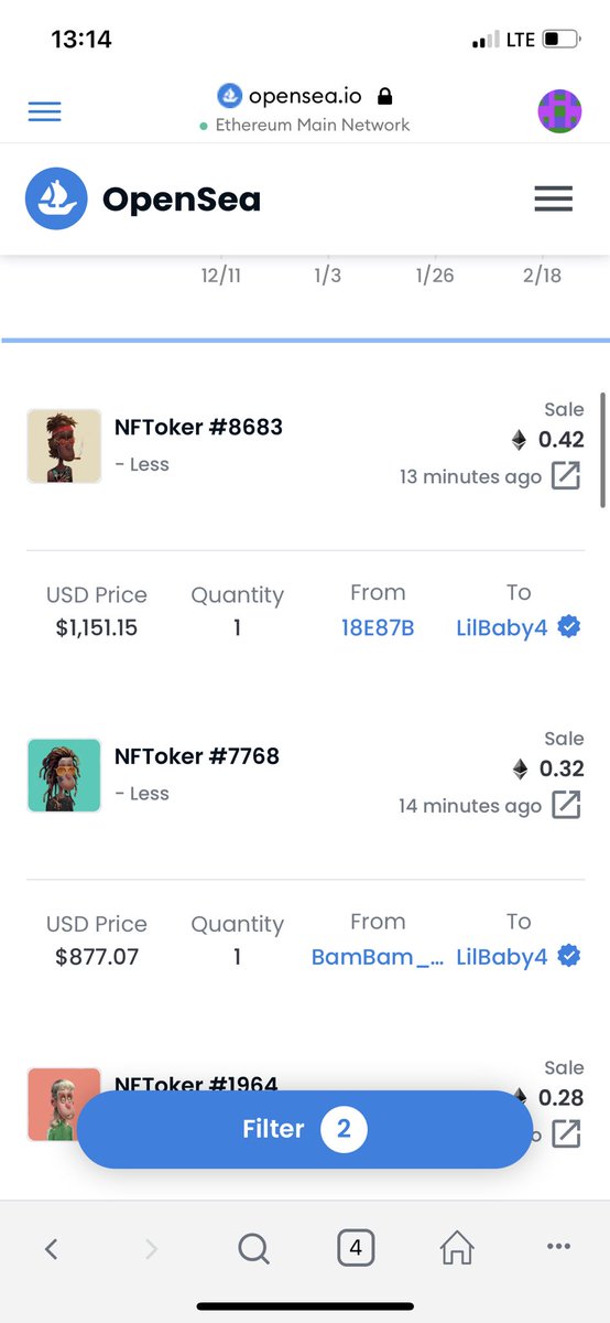 anyone else notice <a href="/lilbaby4PF/">Lil Baby</a> just bought 2 tokers??🔥🔥 <a href="/CryptoCannaClub/">Crypto Cannabis Club</a>