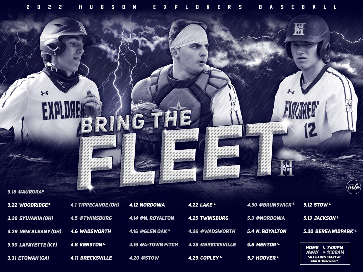<a href="/HudsonBaseball/">Hudson Explorers Baseball</a> 
💥 2022 Official Schedule 💥