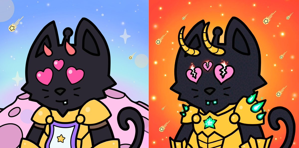 ✨MEOW✨

We added a 4th option to our mutations! If you don’t own <a href="/fishyfamNFT/">Fishy Fam</a> <a href="/alienfrens/">alien frens</a> <a href="/Deadfellaz/">Deadfellaz</a> you will still be able to mutate your cat on its own! 

Join discord for more info: discord.gg/cosmiccats

#NFTs #GETCOSMIC #NFTCommmunity