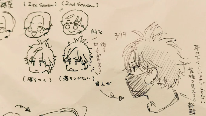 観察の落書き 