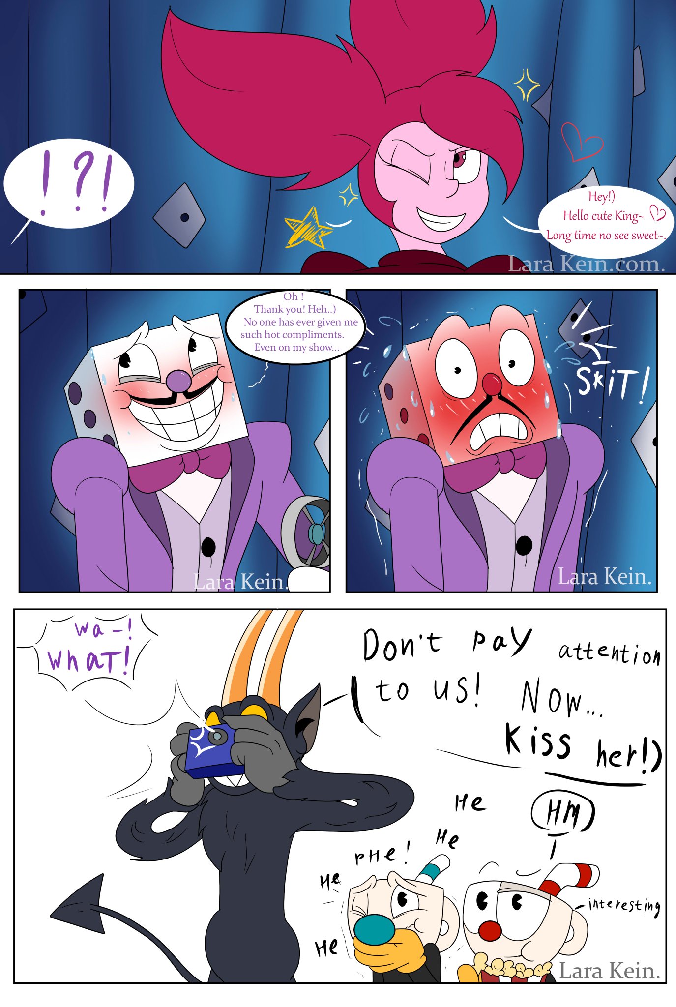 The Cuphead Show: King Dice and Dice my AU. by Lara-Kein on DeviantArt