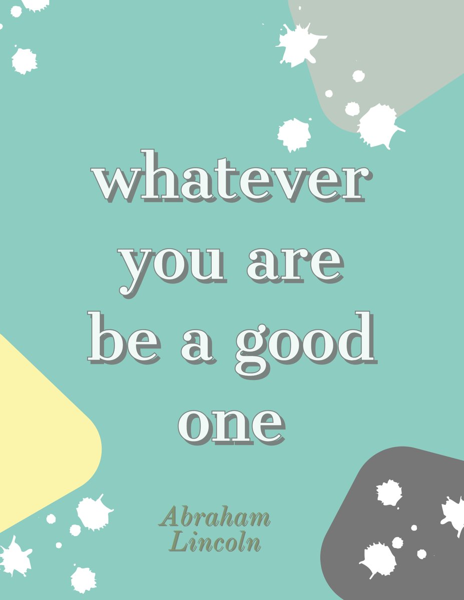 One of my favorite quotes that is fitting on President's Day weekend!Everyone's career path is different - just do your best wherever you land! @drgraymorales #MUSOE #MUEdD #EDD712