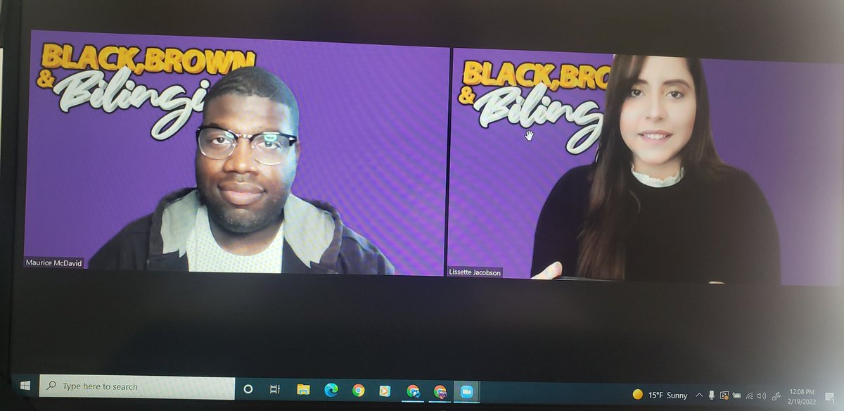 Black Brown & Bilingüe tweet media