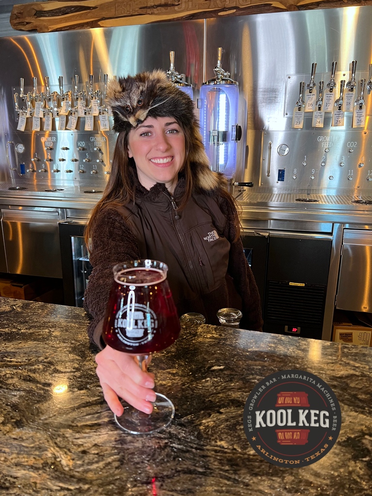 koolkegatown's tweet photo. "You may all go to hell and I will go to Kool Keg." - Davy Crocket (Probably.)
It's Saturday and Liz is serving cold drinks all day, so come down to Kool Keg and tell her you liked her hat. #Koolkeg #Beer #davycrocket #Arlington #Texas #Saturday https://t.co/f0CfSYMSMF
