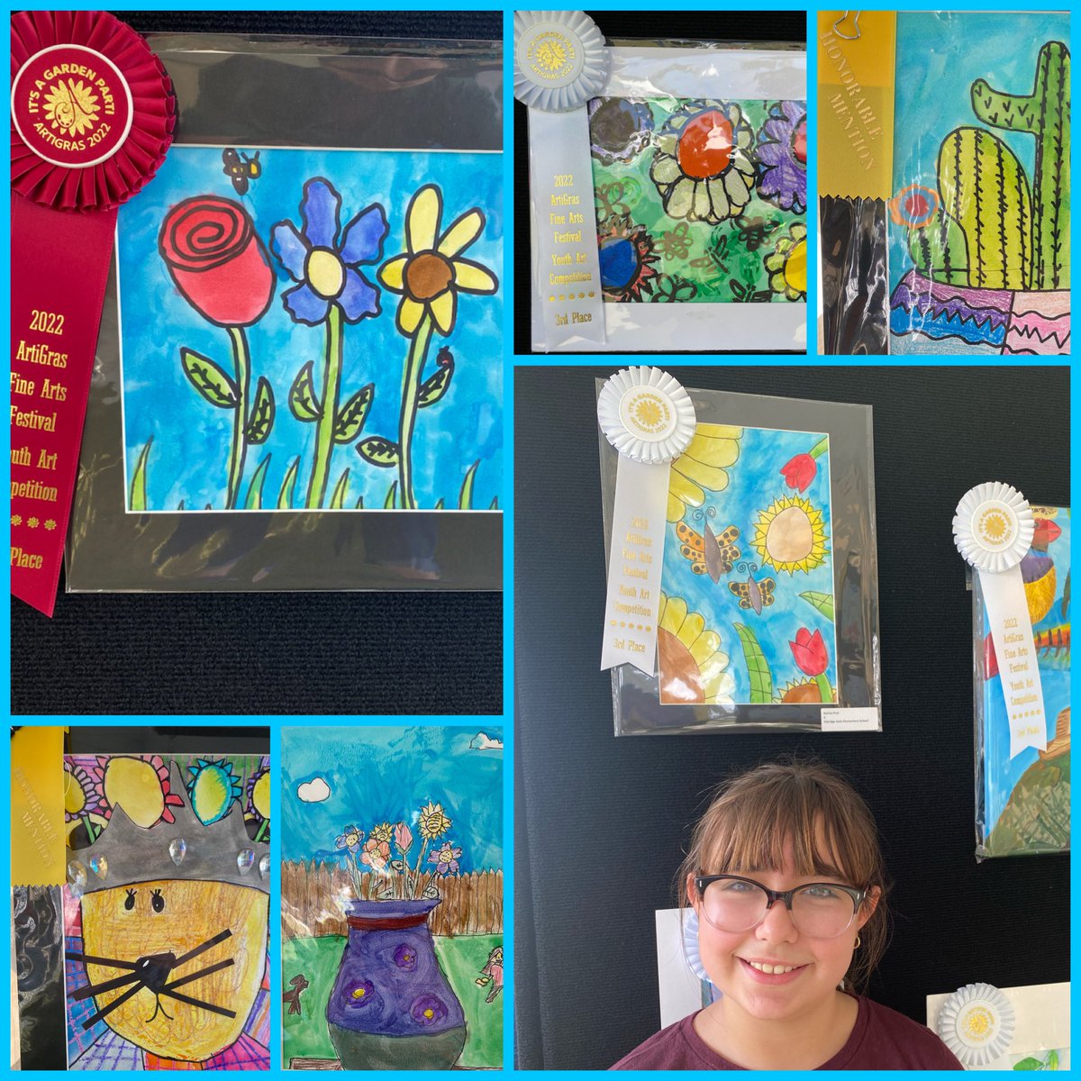 elbridgegaleart's tweet photo. Great day at @ArtiGras! Way to go @ElbridgeGaleES artists! 🧑🏻‍🎨👩🏾‍🎨👨🏼‍🎨👩🏼‍🎨 🎨 🖍 https://t.co/bDYScjuCzP