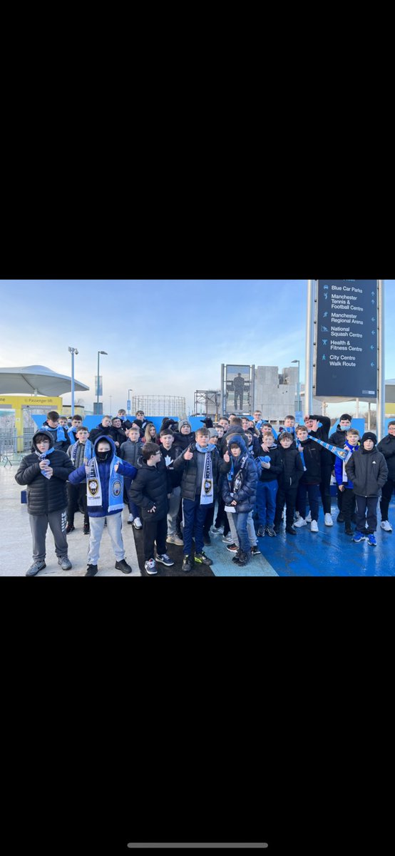 MrRichardsonPE's tweet photo. Half time here at the etihad and what a day we’ve had so far!! Both club shops raided and an Old Trafford Tour, amazing experience for all🙌🏻⚽️👌🏻!! Was a pleasure to organise this trip ✅ @pe5sportstours @KAHealthWB @Kilwinning_Acad https://t.co/mZCYxYyg32
