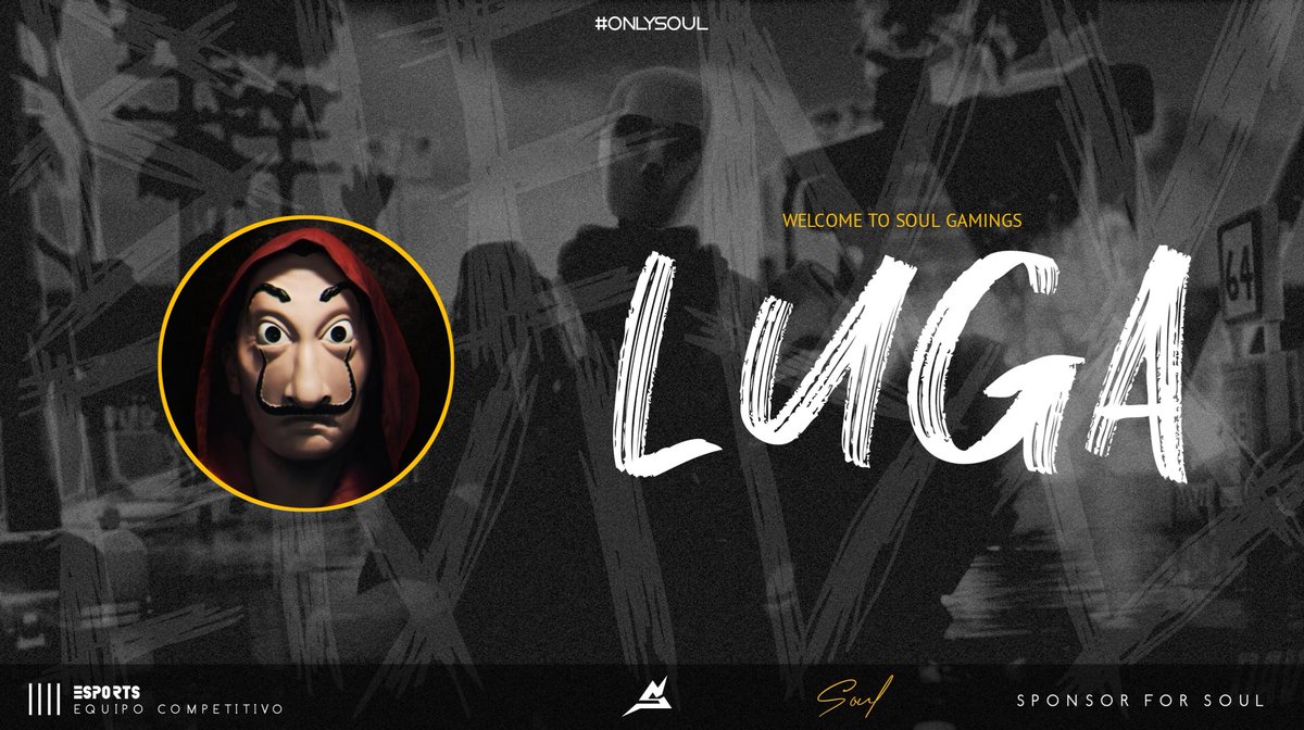 Soul_Gamings's tweet photo. Presentamos a nuestro Jugador @luga_fn
🔥@luga_fn
WELCOME BACK 🎉
De @Soul_Gamings
Síguenos en Instagram🔥 https://t.co/csusjLoQ45
Tu puedes ser el próximo.
Like & Rt👏
¡Soul is Back!🔥
#OnlySoul https://t.co/pK0VYSJzKM https://t.co/I7mfGvh0SH https://t.co/WWFJqb1Bo6