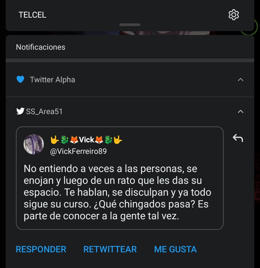 juancabarron's tweet image. Cuando les aparece un tuit recomendado les aparece así de bonito o es solo para #TwitterAlpha?
Spam de mi amigo Vick, un crack.
🤭