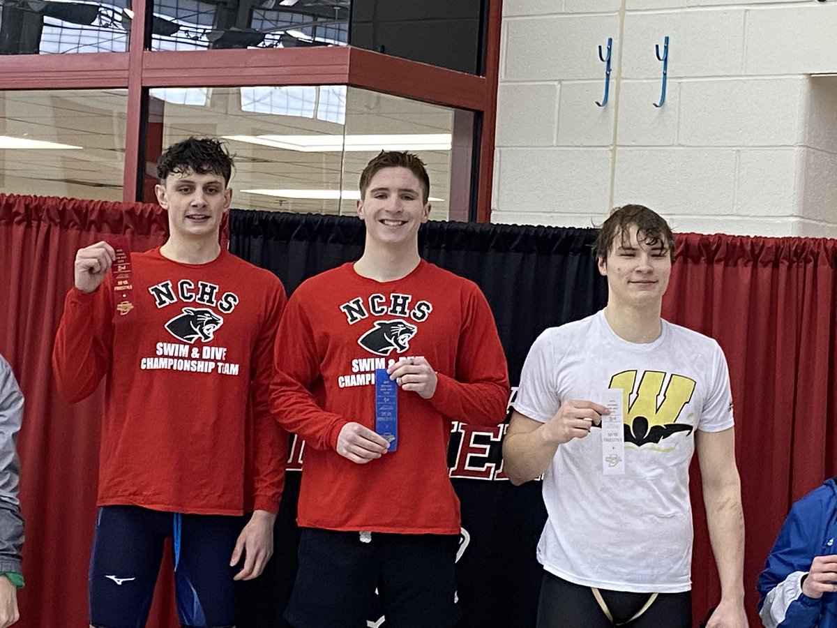 50 Freestyle Sectional Champion!!  Colin Parker with a time of 21.15
