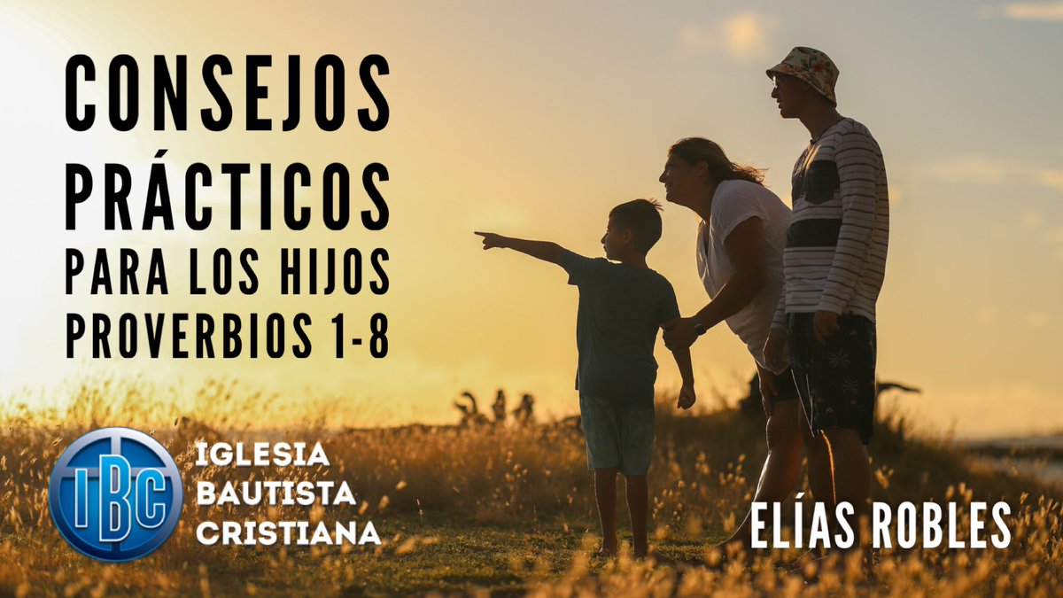 ¡Te invitamos este domingo 20/FEB a las 10am a adorar a nuestro #Dios en nuestro culto matutino presencial. Te puedes unir a la transmisión en vivo vía YouTube y Facebook siguiendo a <a href="/ibcrd/">IBCRD.org</a>

“Consejos prácticos para los hijos” - Elías Robles

Youtube - youtu.be/ZXYfj41Ycps