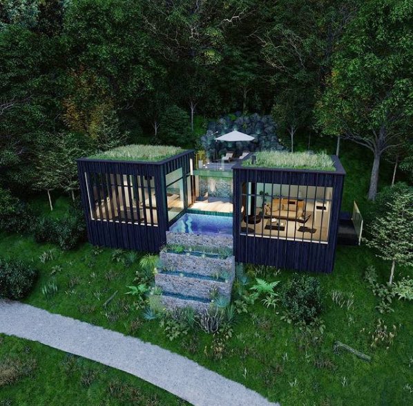 Had the privilege to create some CGI visuals for @ravenretreats now on show <a href="/Channel4/">Channel 4</a> #ExtraordinaryEscapes