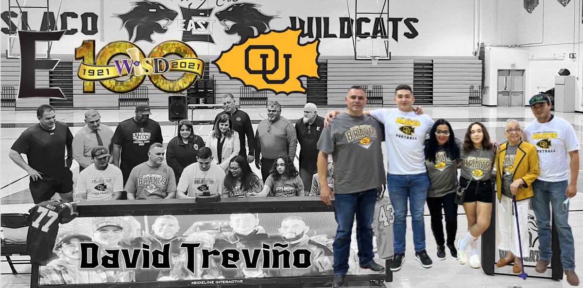 WE would like to congratulate David Treviño on his college signing with Ottawa University in Kansas.  David has committed to playing football for the university and plans on pursuing a degree in history.