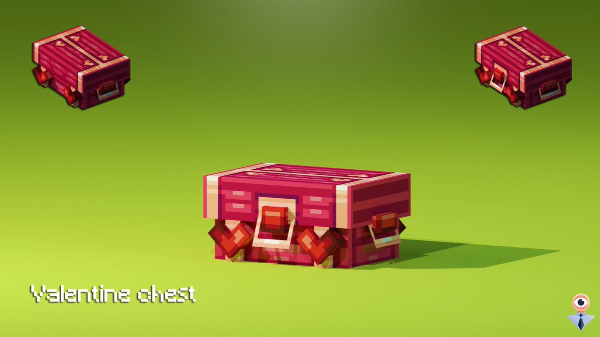 New works produced by our team of modelers for our patreon users. #ValentinesDay #Minecraft #modelling