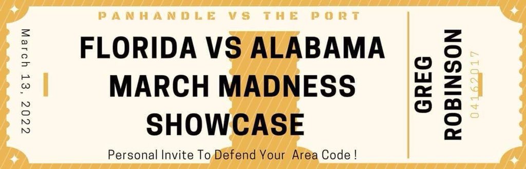 Congrats to Murphy’s <a href="/greg_251/">Gregory Robinson</a> for getting invited to the Alabama vs Florida showcase.