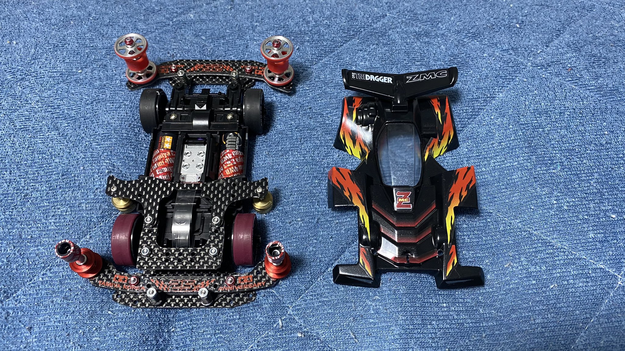 公式正規販売店 ミニ四駆 ネオトライダガー ZMC MSフレキ ATピボット