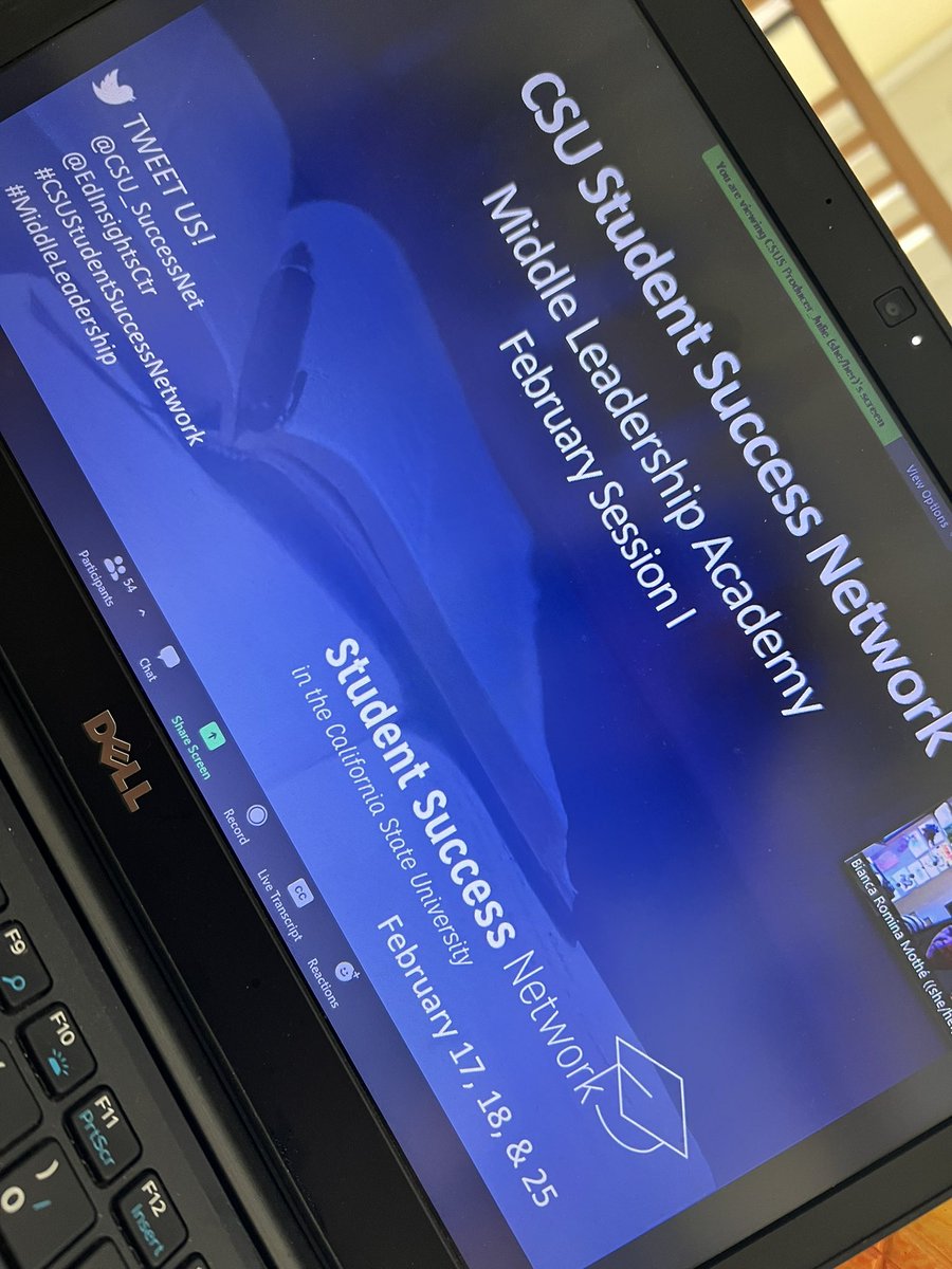 DrAimeeA's tweet image. And here we go! Session 2 for the year! The MLA facilitator team is amazing - grateful to all of you!! @CSU_SuccessNet @EdInsightsCtr #csustudentsuccessnetwork #middleleadership