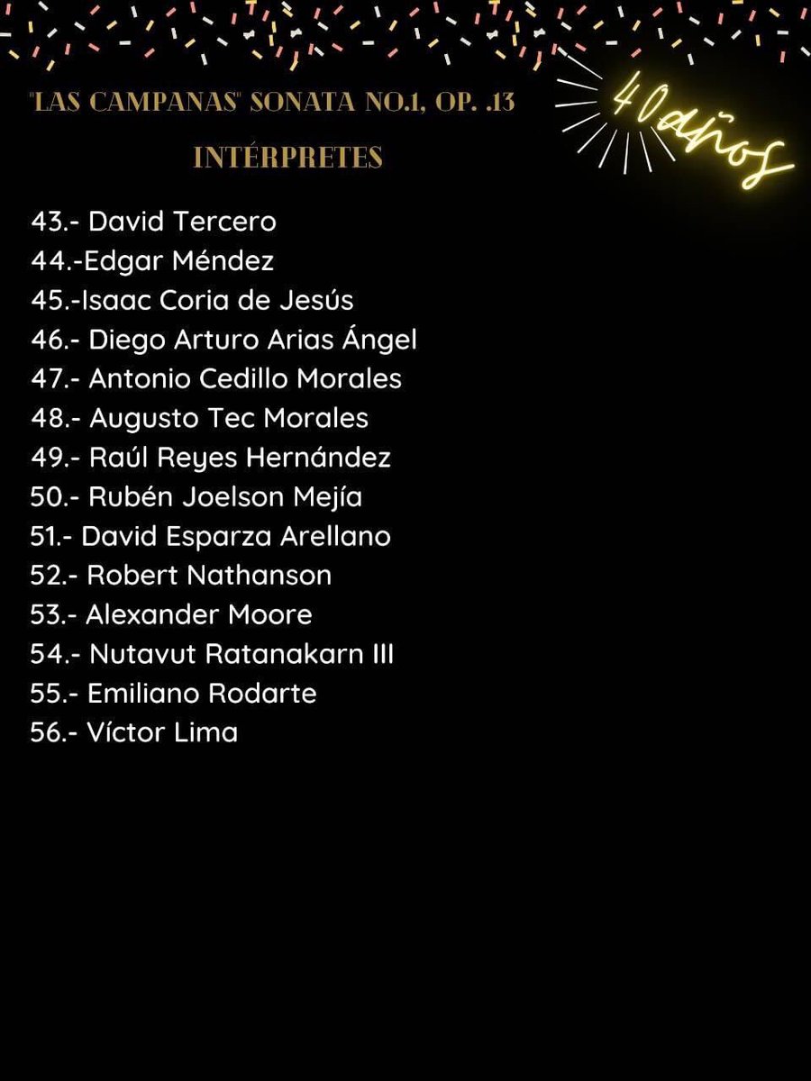 Garcilone's tweet photo. Celebrando 40 años de "LAS CAMPANAS" Sonata No.1, Op.13 para guitarra sola 1982-2022

Si ha tocado está Sonata, manda tu nombre al correo:
ernestogarciadeleon.oficina@gmail.com

@cgi_mx https://t.co/NG09YPBloe