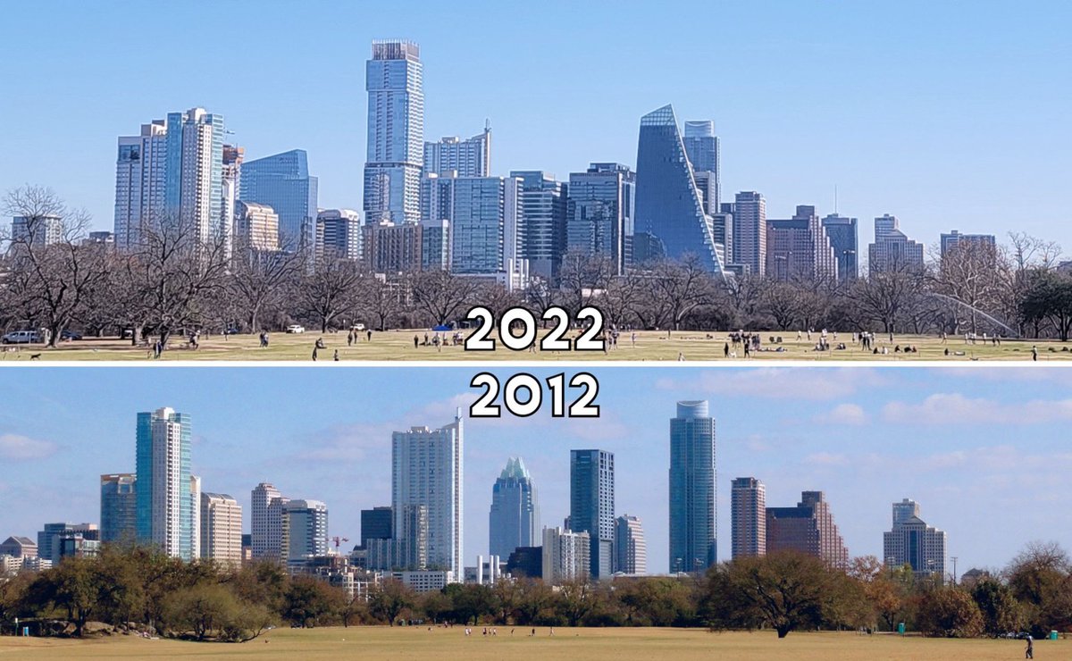What a difference 10 years can make! The evolution of the urban core has brought tremendous growth to the city and continues to transform the skyline. Urbanspace will be leaving yet another stamp on the Austin skyline with the delivery of The Modern Austin Residences. #ATX