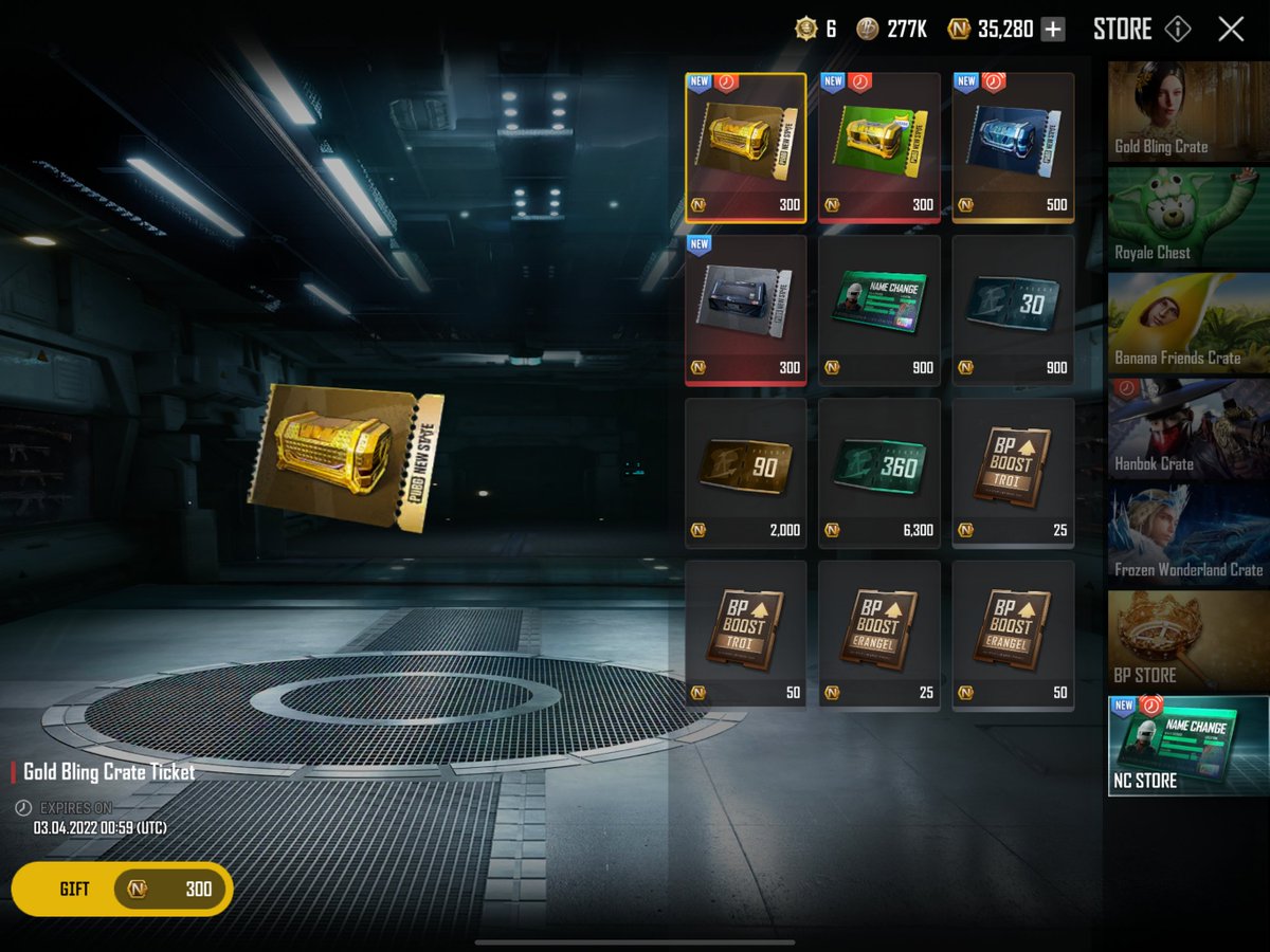 Wynnsanity's tweet photo. New State now allows gifting any amount of crate coupons to other players.

Big giveaways soon? 👀 https://t.co/tgoUfbS6pq