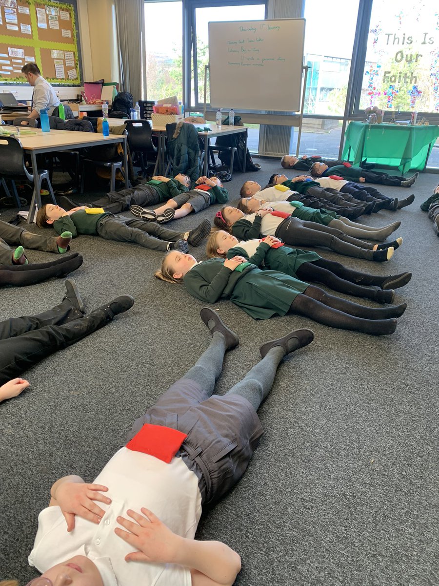StEunan's tweet photo. Primary 4a are loving their daily mindfulness! https://t.co/TYMdHM2phM
