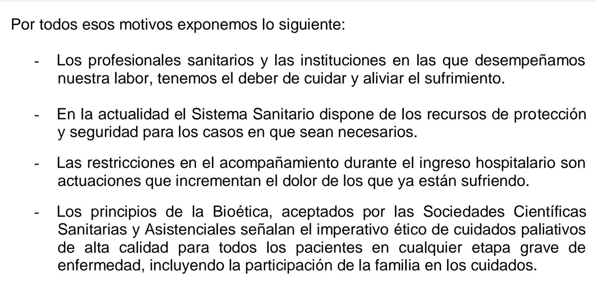 cvelayos's tweet photo. Las actuales restricciones a las medidas de acompañamiento familiar en los espacios sanitarios no son admisibles.
Desde el Proyecto HU-CI hemos hecho este comunicado y nos puedes ayudar a que se difunda:
https://t.co/1R2Dja5o2H https://t.co/2RyWWfO4hm