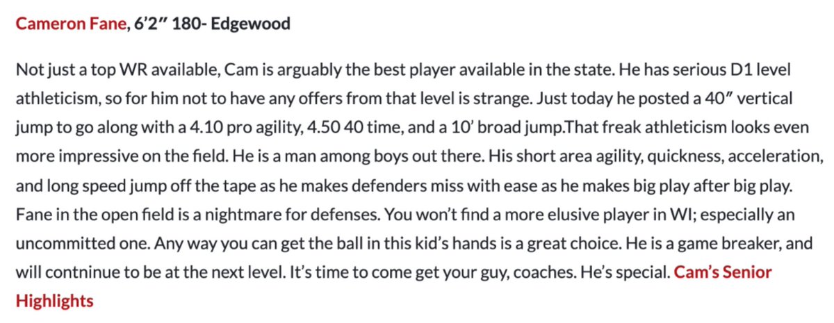 Thanks for the article! <a href="/PrepRedzoneWI/">Prep Redzone Wisconsin</a>