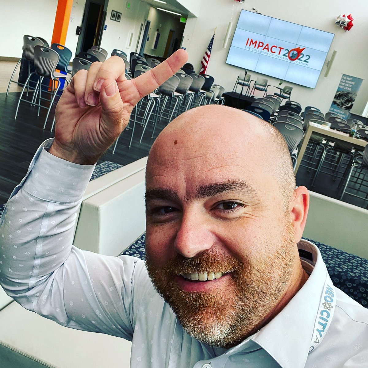 mikemeechin's tweet photo. Ready for #NEOCIMPACT! Starts tonight with student led conversations. https://t.co/qcfHHsNdpu