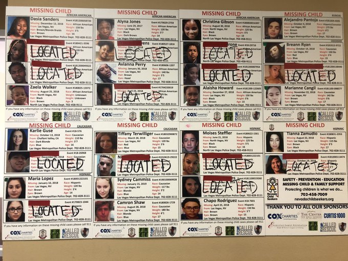 My buddy @e3laroche teamed up with #TheBigSearch, to find & recover missing & exploited children. Shout out to @LVMPD & @HSILasVegas for their dedication & partnership 👊🏼 @freeintl #called2rescue, @SertMinistries @NVChildSeekers @HSIKansasCity #humantrafficking