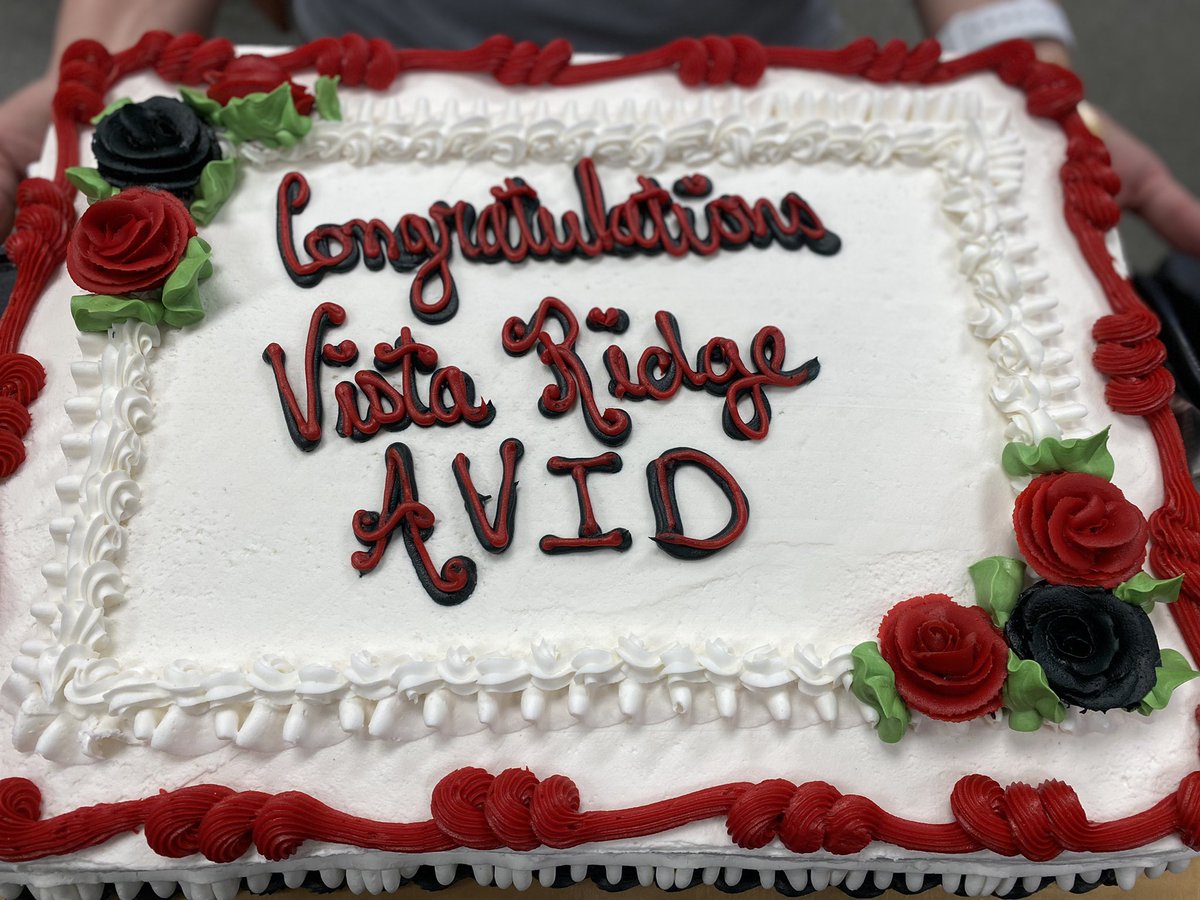 VRHS AVID tweet media