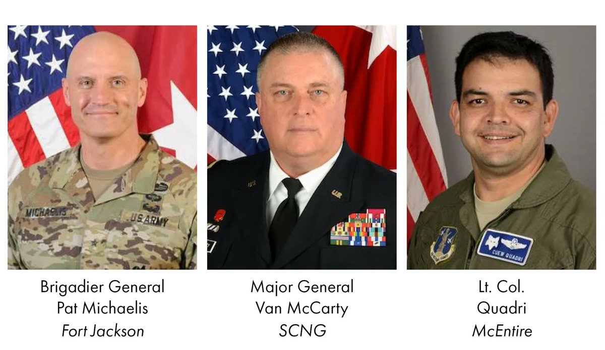 Interested in learning more about our military community? 🎖️🇺🇸
Join us in-person for Military Outreach Group to hear from <a href="/fortjackson/">Fort Jackson</a>, @fortjacksoncg, <a href="/SCNationalGuard/">SC National Guard</a>, <a href="/theSCANG/">SC AirNationalGuard</a>, <a href="/USO_SC/">USO South Carolina</a>, and other military-related support groups.

Register Now >>> buff.ly/34wq4h9