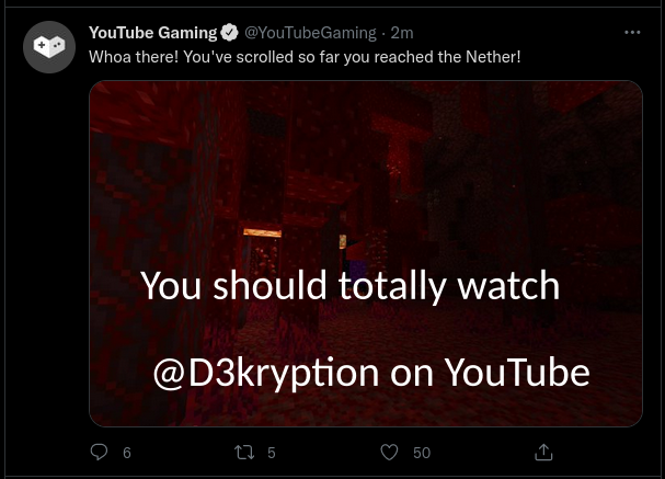 D3kryption's tweet photo. Wow this is awesome. See. Even they think you should watch me (: 

#TotallyNotFake #D3kryptionLove #Meeeeeee https://t.co/FY2bFtmZVB