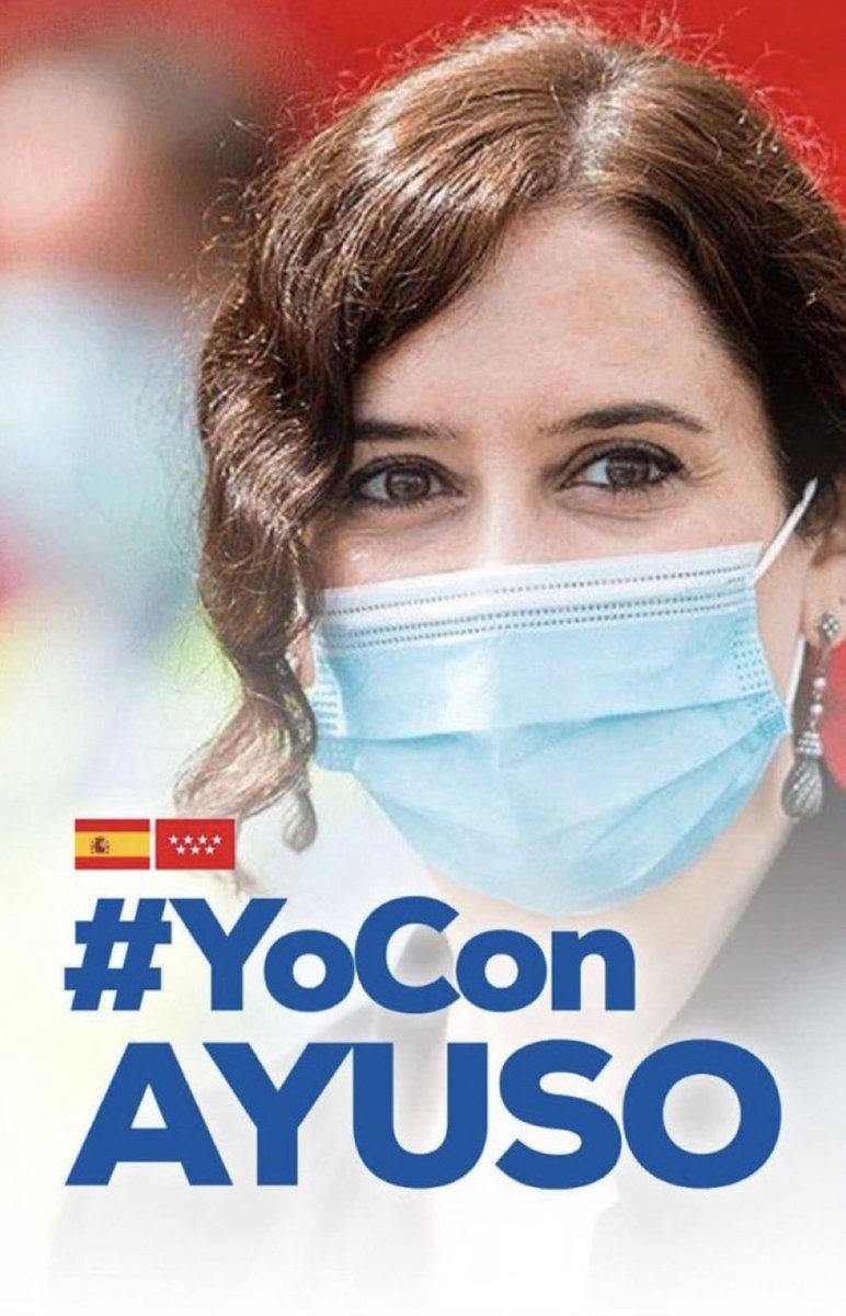 AmylaSanchez's tweet photo. #YoConAyuso https://t.co/1cObhh8XwS