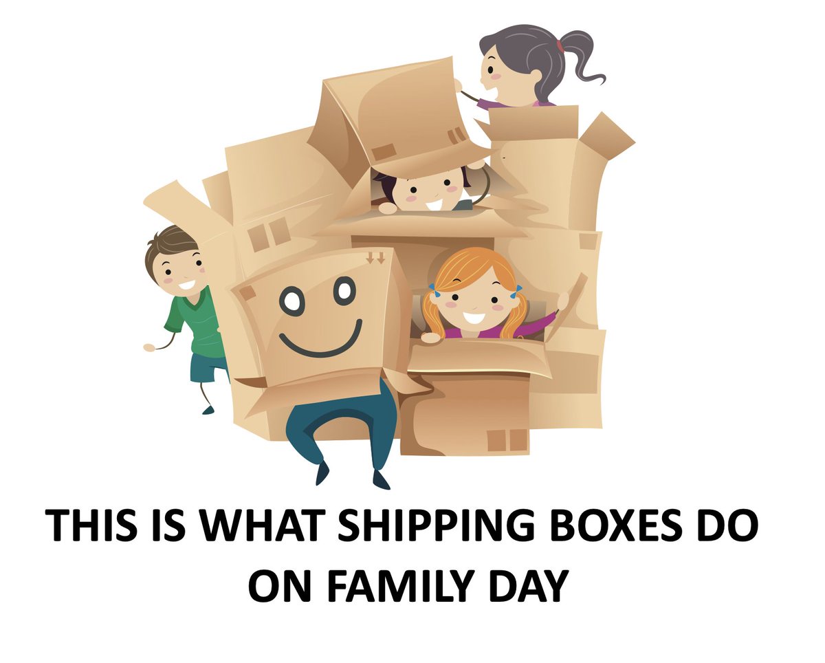 Enjoy #FamilyDay 
 #corrugatedboxes #play #familyfirst #familybusiness #shippingboxes #shipping