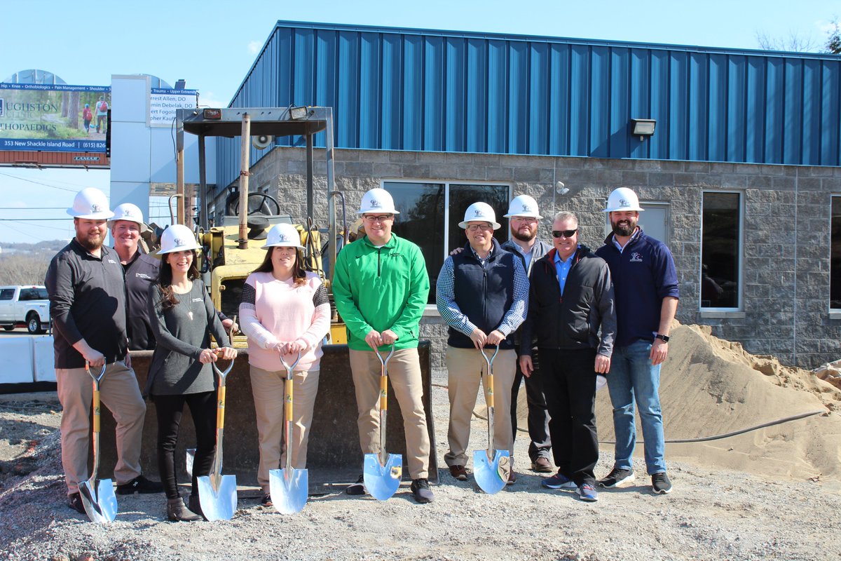 OCCOlympian's tweet photo. Congratulations to Perkins Motor Plex on the ground breaking for their new addition at their Nashville/Madison location. 
#construction  #localbusiness #expanding #groundbreaking https://t.co/mkcAUDPx1P