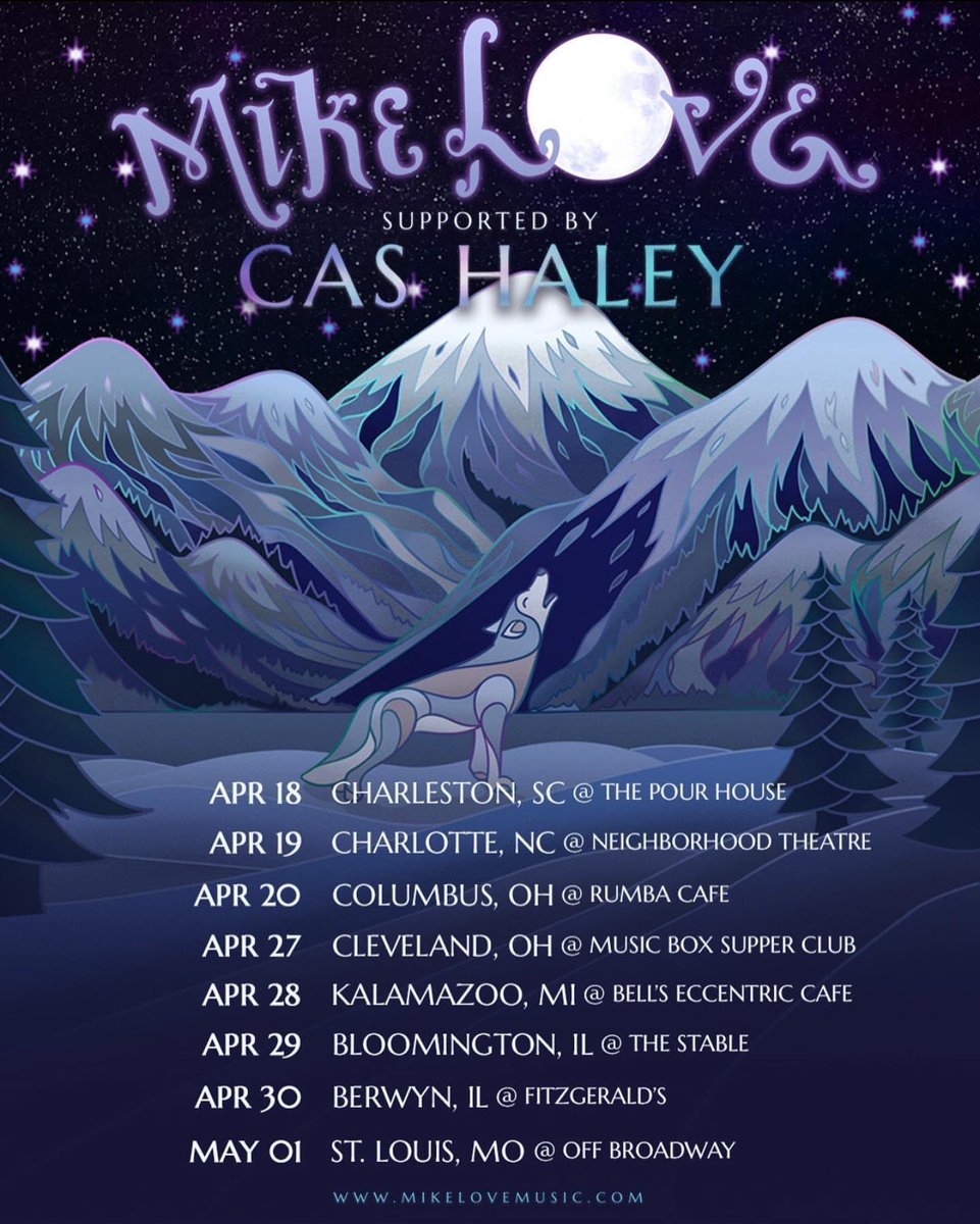 .<a href="/MikeLoveHawaii/">Mike Love</a> and I decided to add some additional shows!

🎟 Tickets on sale this Friday.