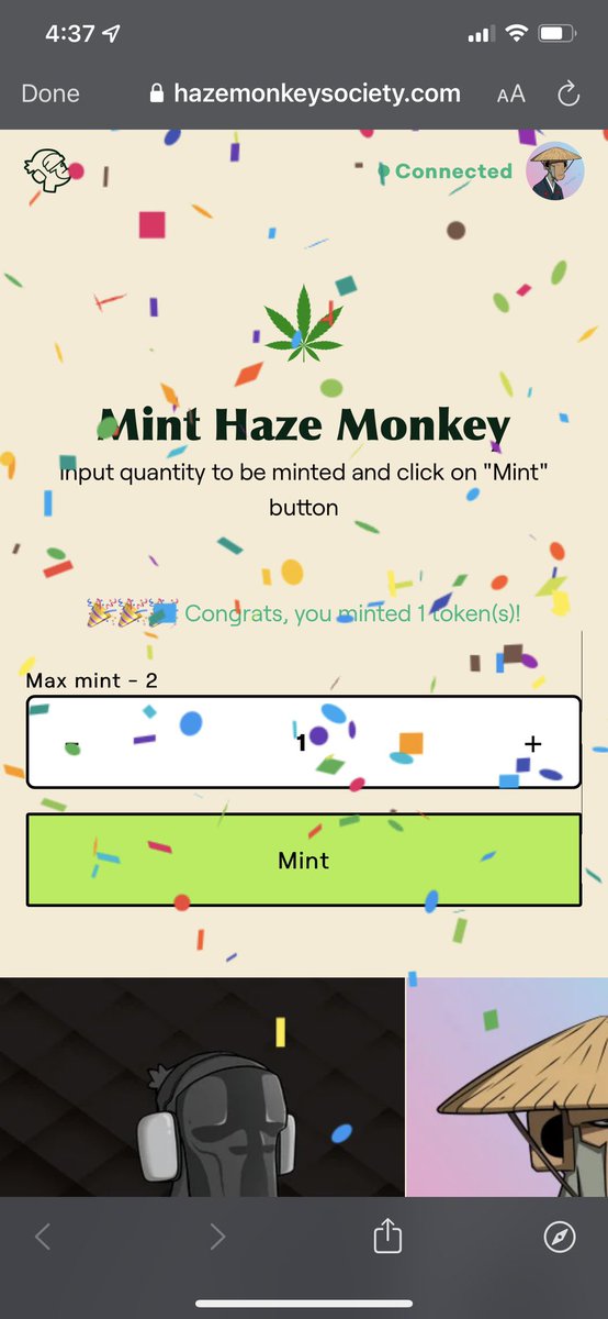 LFG!!! #hazemonkey #HazeMonkeyReveal