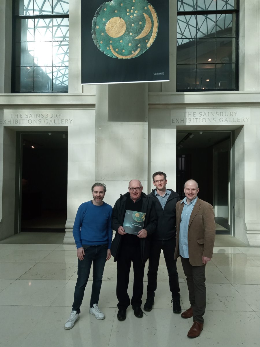 Carl Heron (@carl_heron33) on Twitter photo 👏to Uni Bradford friends visiting The World of Stonehenge exhibition <a href="/britishmuseum/">British Museum</a> on their way to collect Queen's Anniversary Prize for Higher Education for pioneering scientific approaches in archaeology and heritage bit.ly/3BrrJB3 #TeamBradford @QAPrizes 👏to Uni Bradford friends visiting The World of Stonehenge exhibition <a href="/britishmuseum/">British Museum</a> on their way to collect Queen's Anniversary Prize for Higher Education for pioneering scientific approaches in archaeology and heritage bit.ly/3BrrJB3 #TeamBradford @QAPrizes