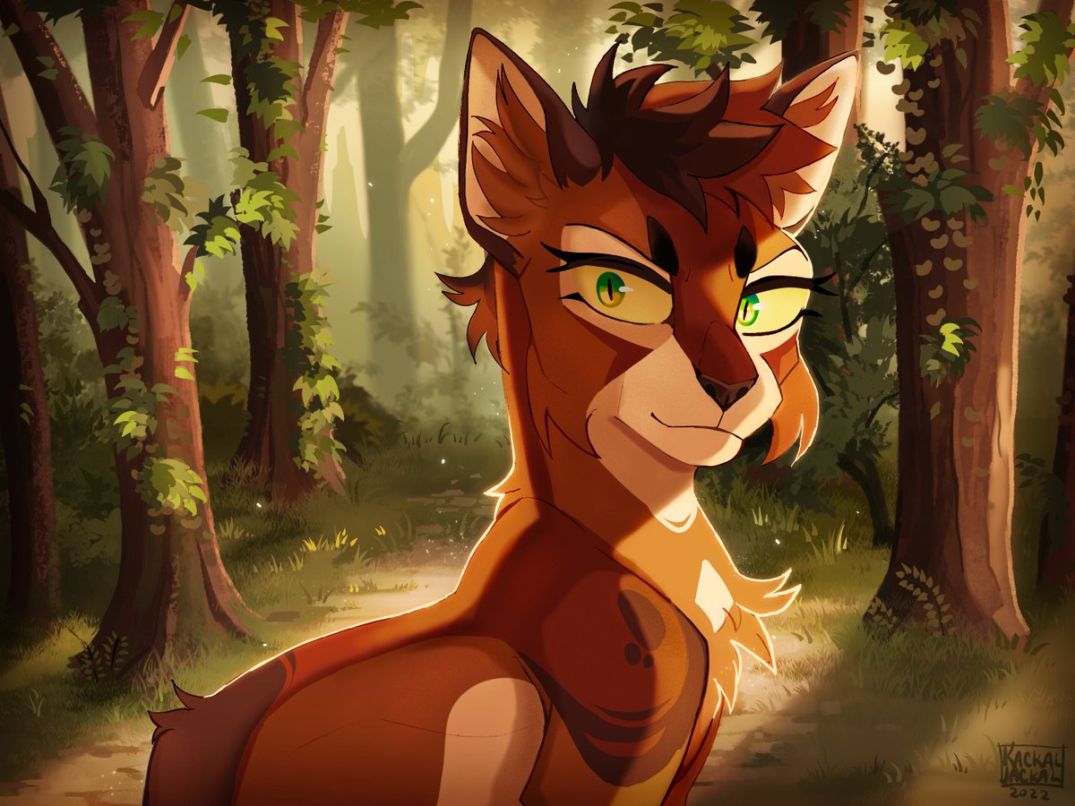 Maplespyder's tweet image. the og fireheart🔥
#warriorcats