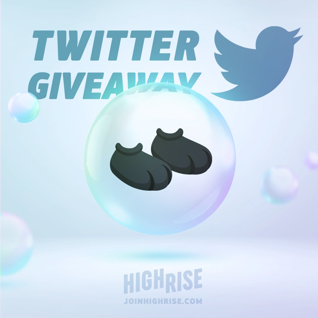 HighriseApp's tweet photo. Hey! We're back with another weekly giveaway! To go with our Cats Vs. Dogs Style Challenge, we're giving away this adorable pair of black pup feet! Just follow us, retweet this post, and comment your Highrise username to enter. Ends in one week, good luck! 🐶

#highriseapp https://t.co/7cUKzEUfXL