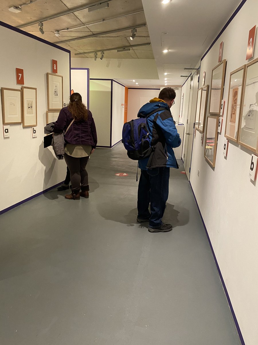 TinctureOfMuse's tweet photo. Visited my museum today @Cartoonmuseumuk loved how #LaughterLab which gets u to vote for your favourite cartoons was sparking lots of conversations between adults and parents #halfterm https://t.co/7zOqISKRJW