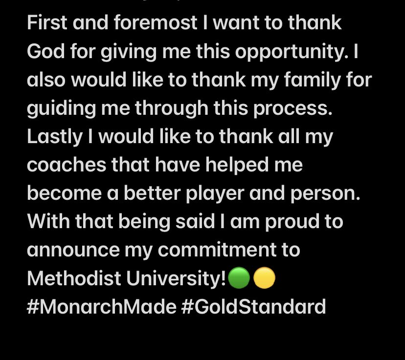 Anthony Castillo (@anthony_cast13) on Twitter photo THIS IS HOME!!🟢🟡
540➡️910
<a href="/Methodist_FB/">Methodist University FB</a>
<a href="/CoachKwill/">Keven Williams</a>
<a href="/CoachGordon19/">Zach Gordon</a>
@MillbrookFB THIS IS HOME!!🟢🟡
540➡️910
<a href="/Methodist_FB/">Methodist University FB</a>
<a href="/CoachKwill/">Keven Williams</a>
<a href="/CoachGordon19/">Zach Gordon</a>
@MillbrookFB