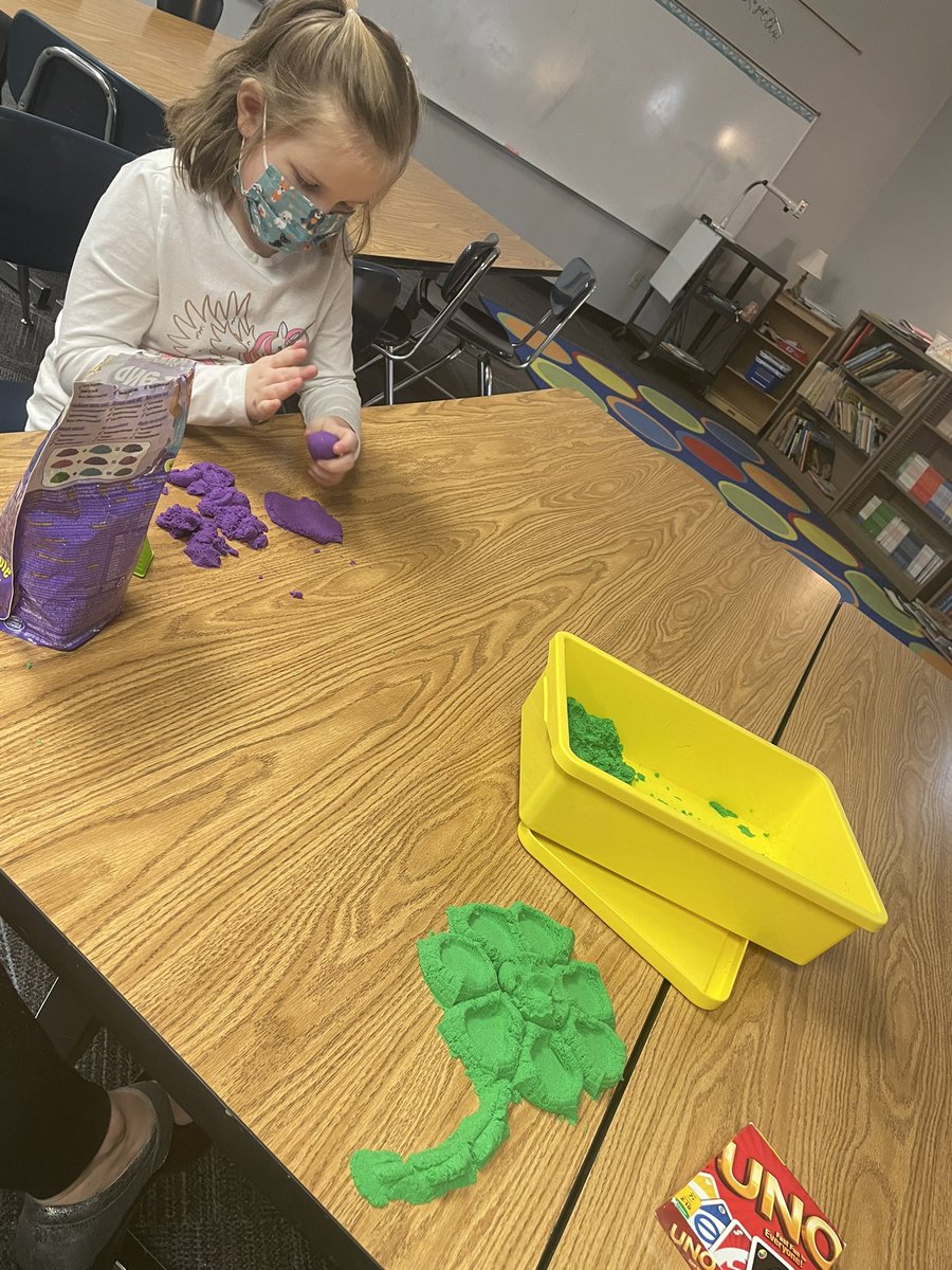 Kinetic sand!