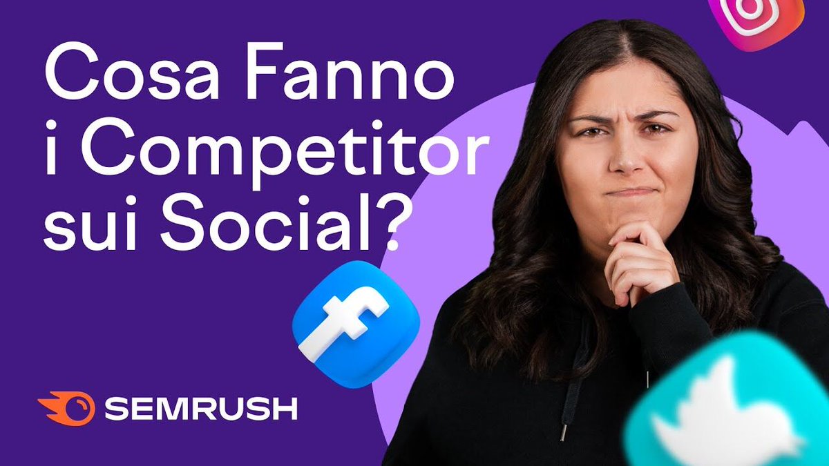 Ma i social dei competitor ogni tanto li guardate? No?! 😲
Allora correte a vedere il nostro ultimo video per scoprire come carpire tutti i loro segreti! 😏🤩
bit.ly/3GWFhWu