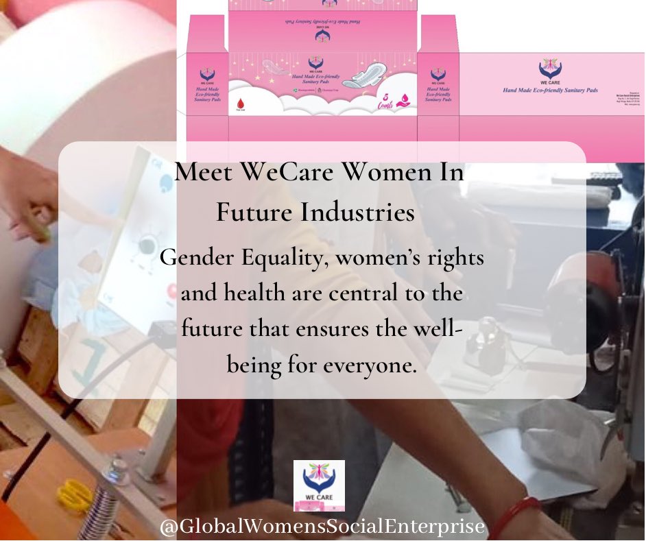 HerstoryByFaith's tweet photo. Women, Yes We Can‼️ WeCare India is a great example of women supporting each other one pad at a time. #socent #womenshealth #WomenInSTEM #wecare It takes a village! #Empowerment #WomenLeadNow https://t.co/NQl4meqlUN
