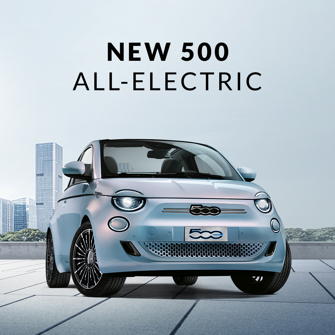 BalmerLawnGroup's tweet photo. ALL Fiat 500 customers 📣 The NEW Fiat 500e is ready and available for you to make the switch to electric ⚡️Additional £750 Fiat contribution on ANY NEW 500e finance option for existing Fiat 500 customers. 3 years Warranty and Breakdown Cover with any new Fiat 500e purchase* https://t.co/QUkhGattl7