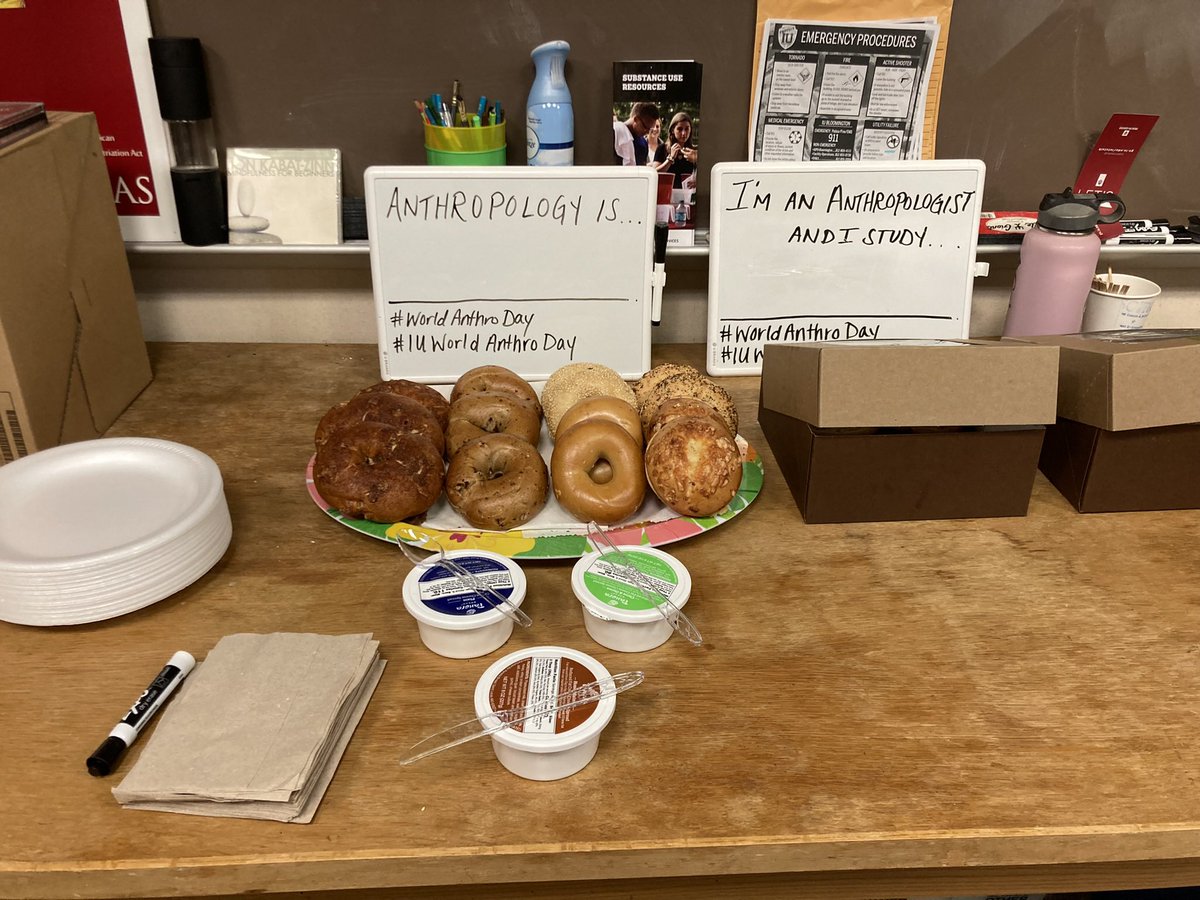 Stop by the Student Building Room 137 to celebrate #WorldAnthropologyDay!