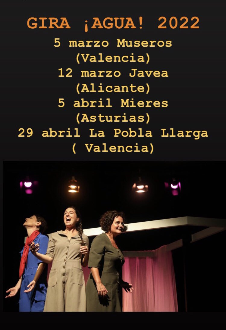 Empezamos dentro de poco con los primeros bolos del 2022. Que ganas!! #saludartecompañiateatral #MemoriaHistorica