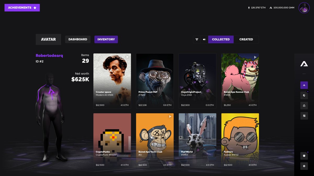 XiTradingAI's tweet photo. 🔥 GAMIUM'S INTERFACE 🔥

A week ago, we did a thread explaining the sources of inspiration of Roberto de Arquer, our Chief Metaverse Officer, to create Gamium's interface.

Today we want to show you the progress!💯

Do you like it?😍 Let us know!👇

#Metaverse #NFTs #BSCGem $GMM https://t.co/py0Z2Hi6MN