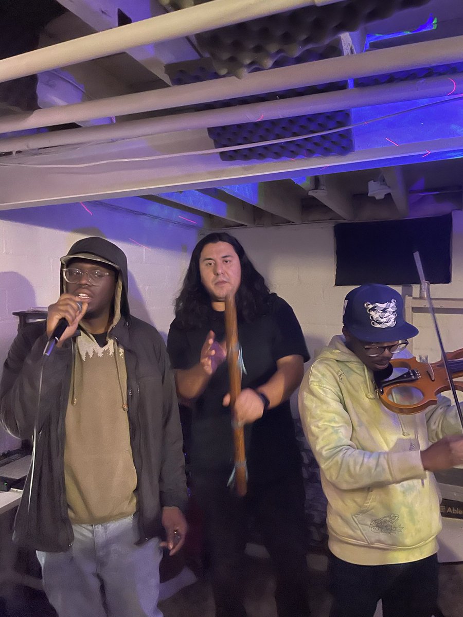 ShoshoneGeorge's tweet photo. Photos from recent jam sessions ft 💀DeadTom, DJ Nanobyte, Gonkama, &amp; Vic https://t.co/elE07xSwG1